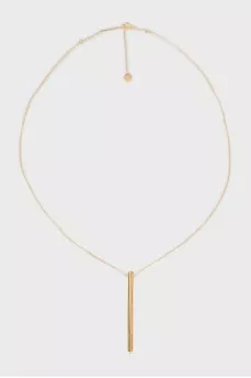 Gold pendant capsule