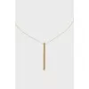Gold pendant capsule