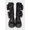 Black Monolith boots