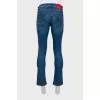 Men's dark blue jeans