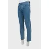 Men's jeans with buttons