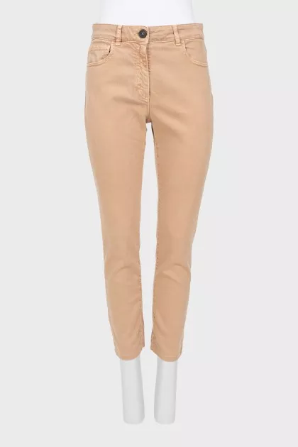Beige jeans