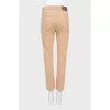 Beige jeans