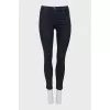 Jeans with back patch