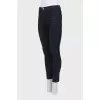 Jeans with back patch