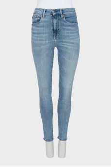 Light blue skinny jeans