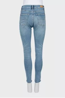 Light blue skinny jeans