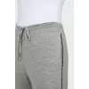 Wool and silk sweatpants