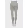 Wool and silk sweatpants
