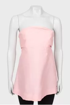 Pink wool top