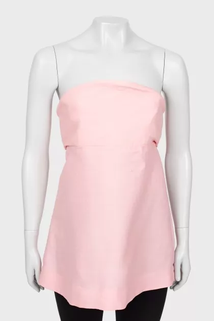 Pink wool top