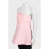 Pink wool top
