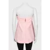 Pink wool top
