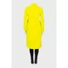 Wool yellow coat
