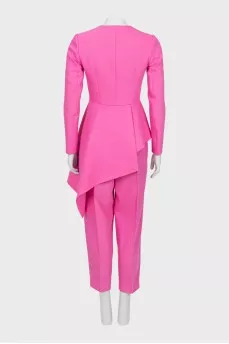 Pink classic suit