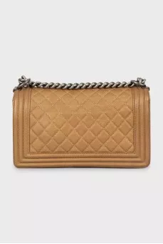 Boy leather bag