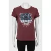 Printed oversized T-shirt