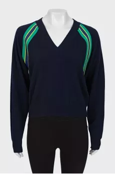Wool sweater with tag