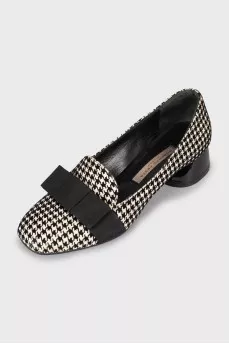 Houndstooth shoes