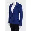Blue fitted jacket