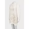 A-line dress with pattern