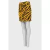 Mini skirt in animal print