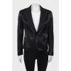 Black fitted jacket