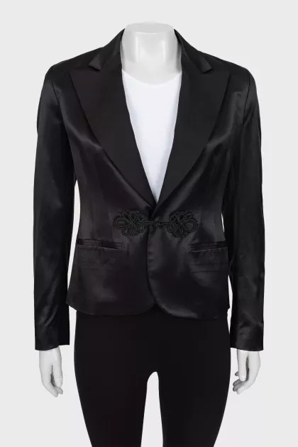 Black fitted jacket