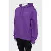 Le Sweatshirt Brodé hoodie with tag