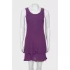 Vintage dress with ruffle