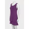 Vintage dress with ruffle