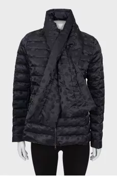 Polka Dot Quilted Jacket with Tag