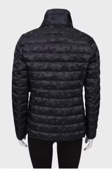 Polka Dot Quilted Jacket with Tag
