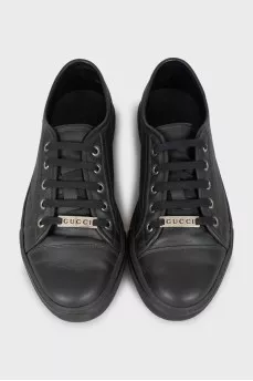 Men's black sneakers