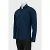 Men's dark blue shirt