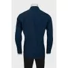 Men's dark blue shirt