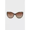 Sunglasses with gold hardware