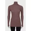 Brown golf with lurex