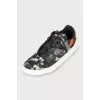 Men's sneakers with print