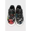 Men's sneakers with print