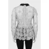 Woven collared blouse