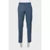 Men's blue classic trousers