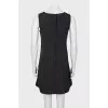 Black dress with signature pattern