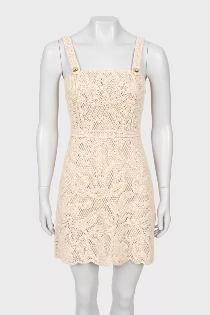 Knitted sundress with tag