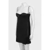 Mini dress with tag