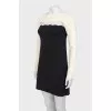 Two-tone shift dress