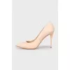 Light pink suede shoes