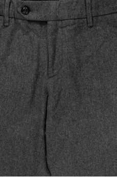 Men's gray wool trousers