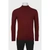 Men's wool and cashmere golf