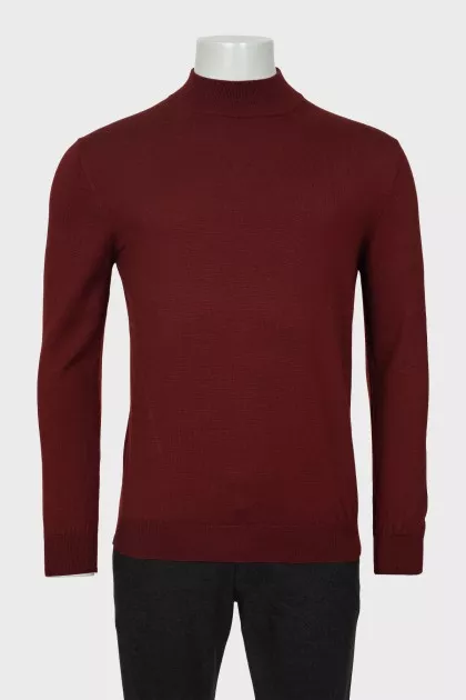 Men's wool and cashmere golf